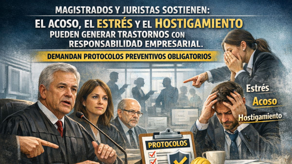 Exigen a empresas implementar protocolos preventivos ante acoso y violencia psicológica