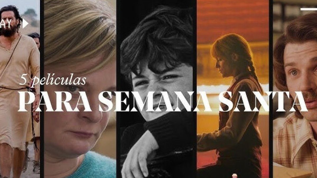 Cinco películas para disfrutar esta Semana Santa