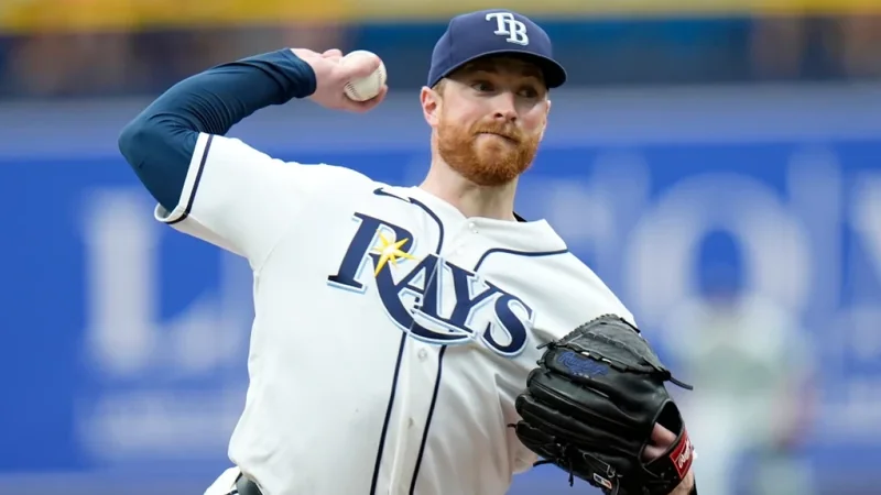Rasmussen poncha a 13, Rays ganan y barren a los Medias Rojas de Boston