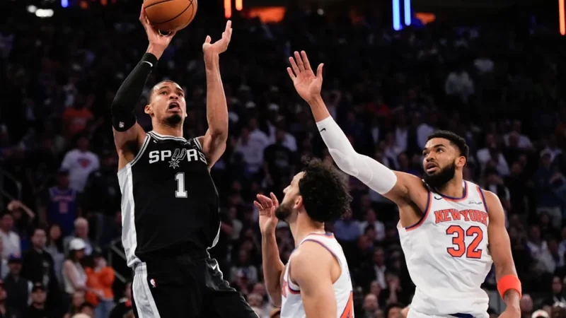 Wembanyama puede ampliar su legado de villano con otro triunfo de Spurs en el MSG