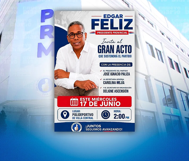 PRM convoca multitudinario acto político en Barahona con la presencia de Paliza y Carolina Mejía