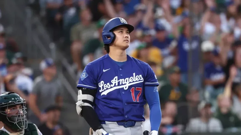 Ohtani batea cuadrangular 18 y los Dodgers vencen 9-4 a los Atléticos