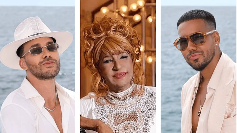 VIDEO | Romeo Santos y Prince Royce celebran las raíces dominicanas con Fefita la Grande en 
