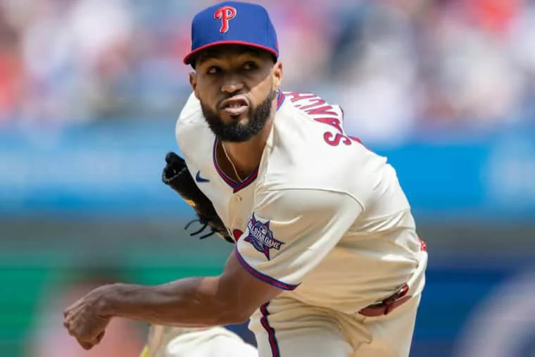 Racha de Cristopher Sánchez quedó en 50.2 innings en blanco, la mejor para un zurdo
