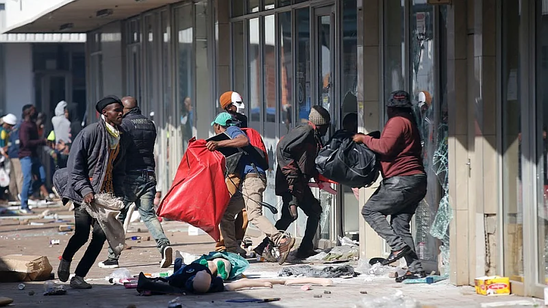 Los sudafricanos protestas contra los inmigrantes