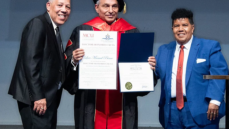 Universidades norteamericanas otorgan Doctorado Honoris Causa a Manolo Prince