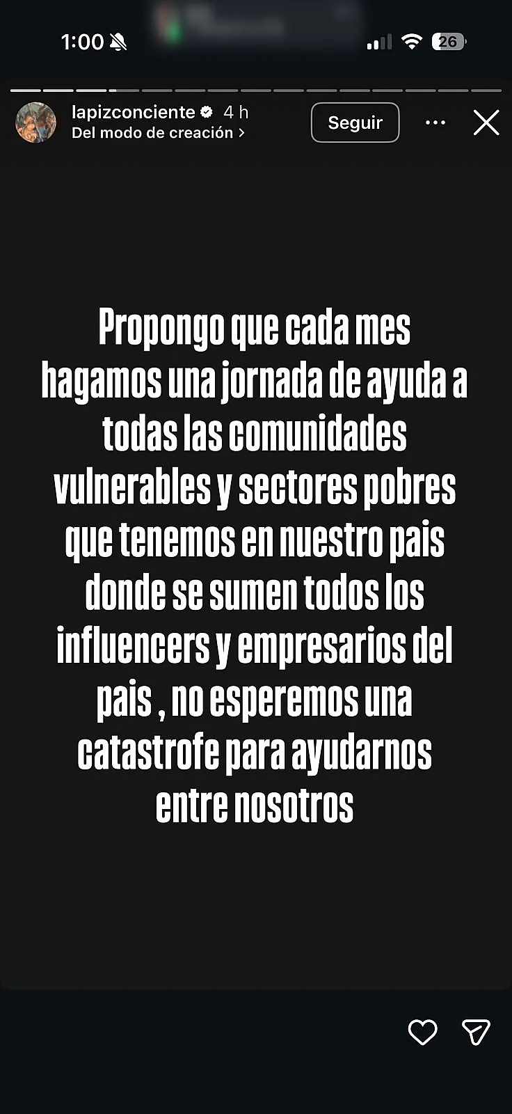 ¿Te anotas? Lápiz Conciente propone realizar una jornada mensual de ayuda para comunidades vulnerabl