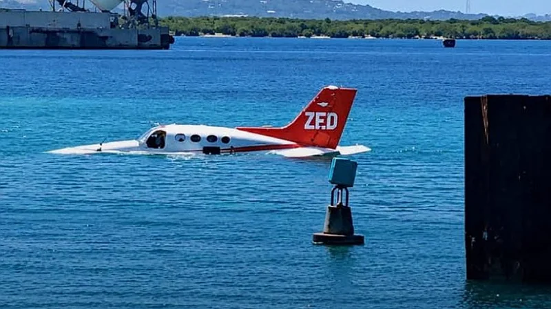 Reportan accidente aéreo en Haití; aeronave cae al mar