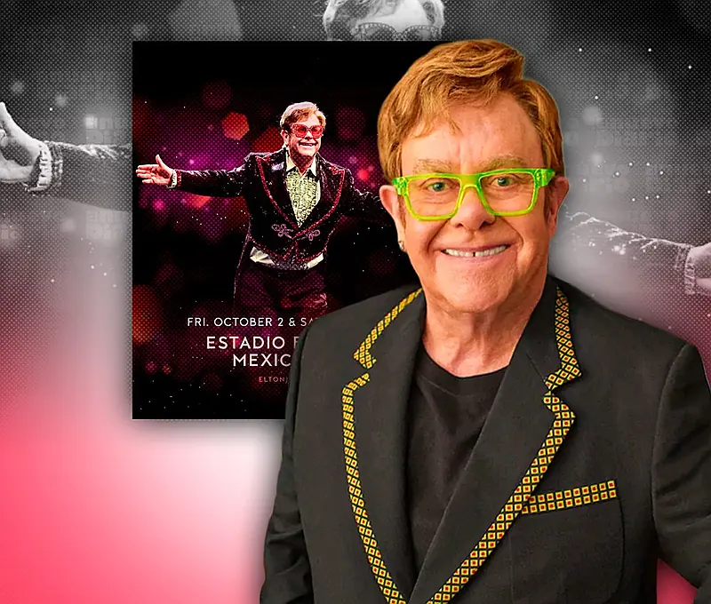 Elton John anuncia dos conciertos de despedida en México tras 14 años de ausencia