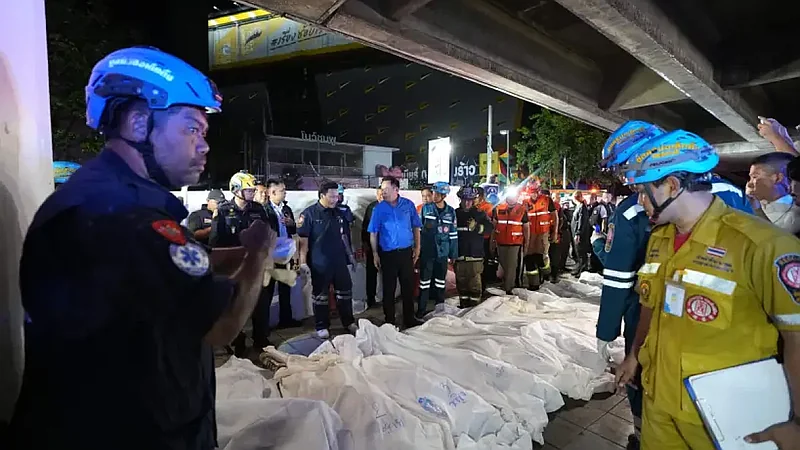 Fuego en Bangkok causó 27 muertes