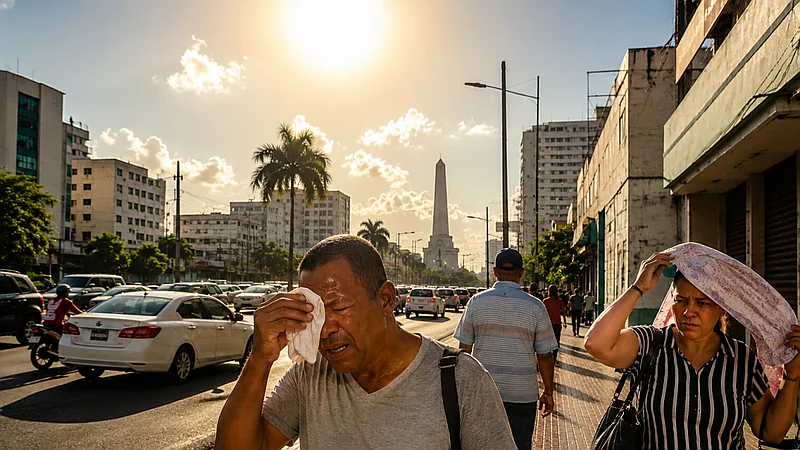 Habrá escasas lluvias y mucho calor hasta el jueves