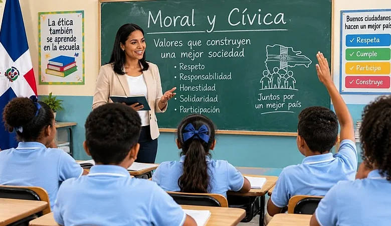 Diputados aprueban enseñanza obligatoria de moral y cívica en todas las escuelas del país