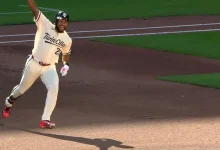 Emmanuel Rodríguez, oriundo de Santiago, debuta en MLB con jonrón histórico