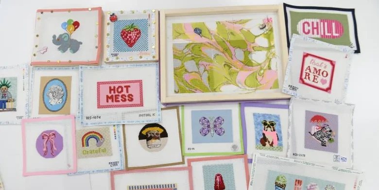 Needlepoint: la tendencia que trae de vuelta el ‘hobby de la abuelita’