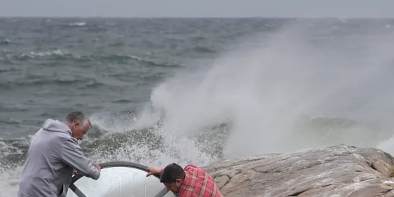 Tormenta invernal causa apagones e inundaciones en Nueva Jersey