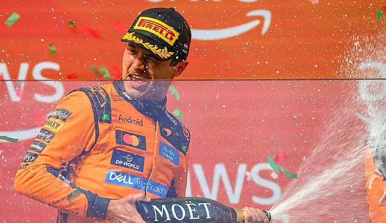 Norris pide que Colapinto sea suspendido por provocar un accidente