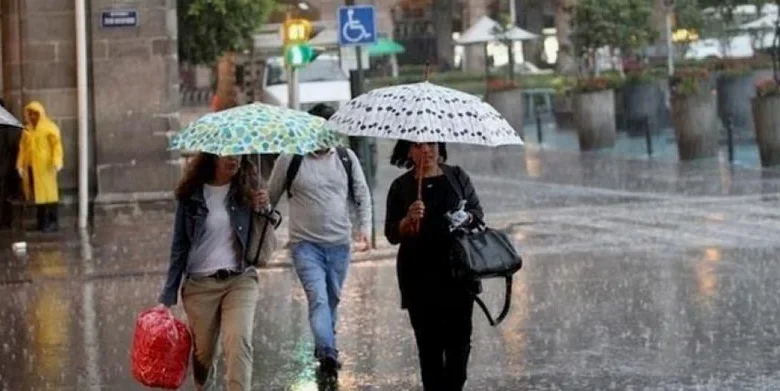 Vaguada provocará lluvias este lunes