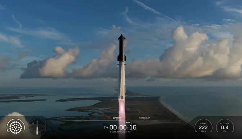 Starship de SpaceX completa su primer vuelo de prueba en órbita terrestre