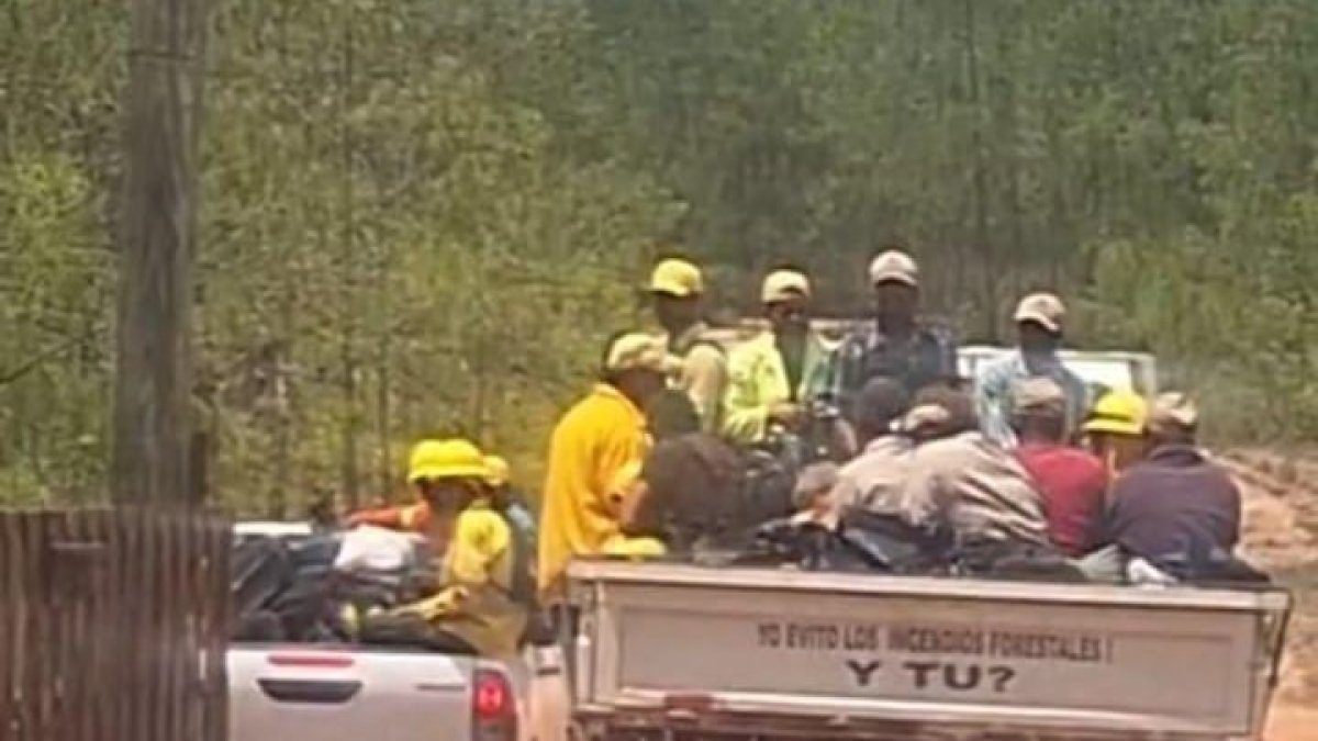 Brigadas concluyen combate al incendio en la Sierra de Bahoruco tras seis días de labores