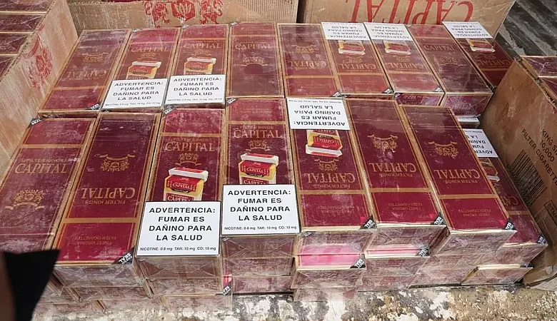 Incineran 21,011 mercancías ilegales en Elías Piña: cigarrillos, alcohol y estimulantes