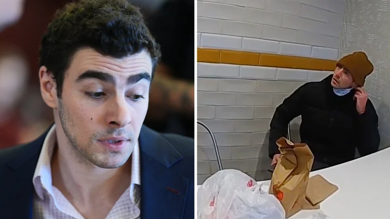 Fiscalía de Manhattan difunde video del arresto de Luigi Mangione en un McDonald'S