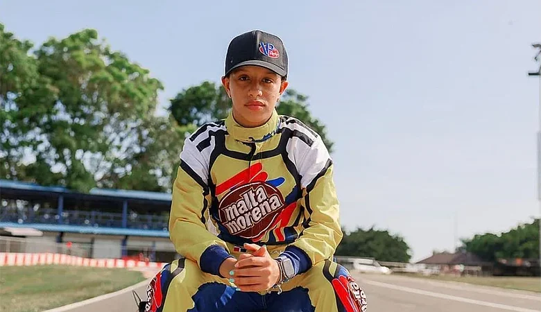 Valentina Helena Tavárez compite desde hoy en el Mundial de Kartismo en España