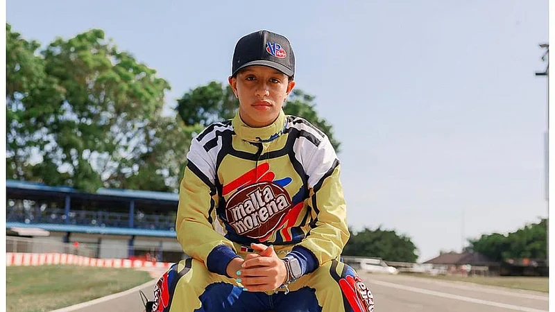 Valentina Helena Tavárez compite desde hoy en el Mundial de Kartismo en España