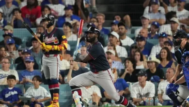 Bravos empatan la Serie Divisional ante Dodgers con noche clave de Michael Harris II