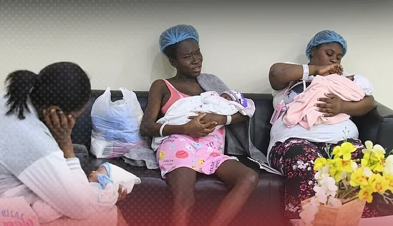 Partos de haitianas caen 44 % en hospitales públicos: qué significa para el sistema de salud