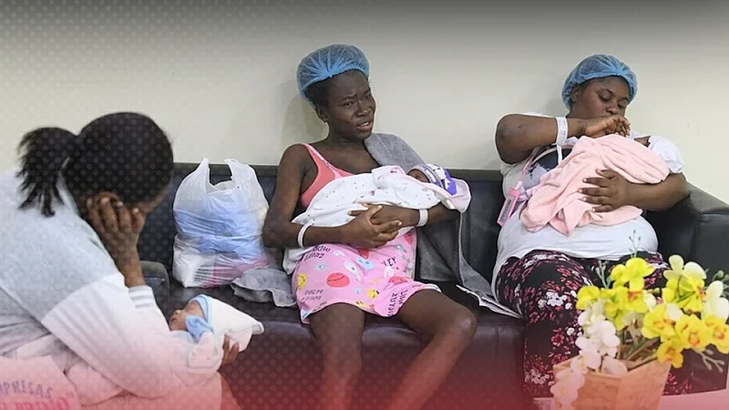 Partos de haitianas caen 44 % en hospitales públicos: qué significa para el sistema de salud