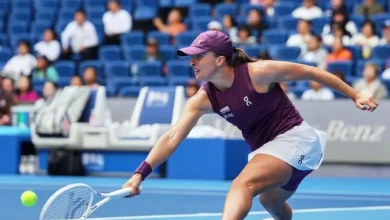 Swiatek se retira en Ningbo por lesión y peligra su boleto a las Finales WTA