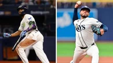 Junior Caminero y Freddy Peralta: los brazos y bates dominicanos que llevan a Rays a la Serie Mundial