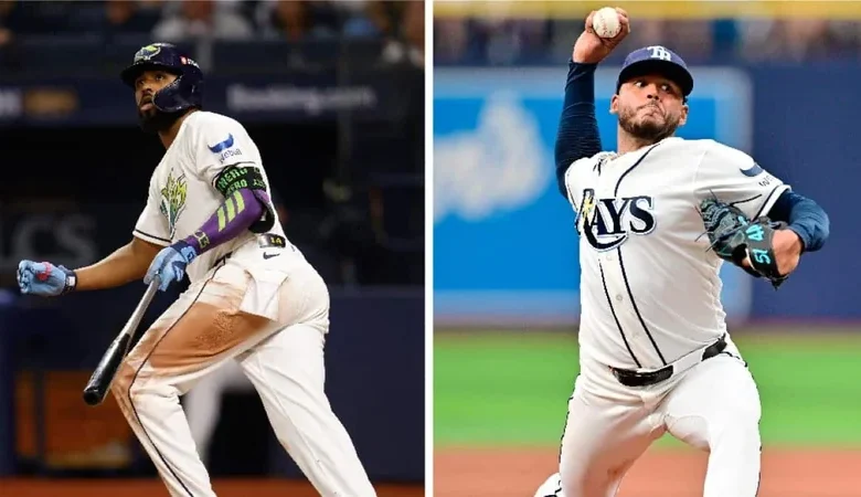 Junior Caminero y Freddy Peralta: los brazos y bates dominicanos que llevan a Rays a la Serie Mundial