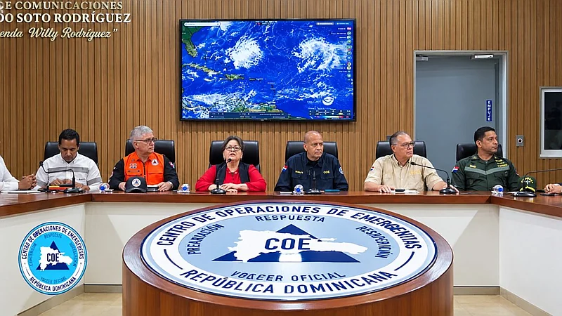 COE activa alerta verde en 22 provincias, incluida Barahona, por vaguadas