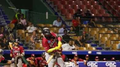 Ozuna impulsa seis y Gigantes remontan 14-9 sobre Leones en la LIDOM