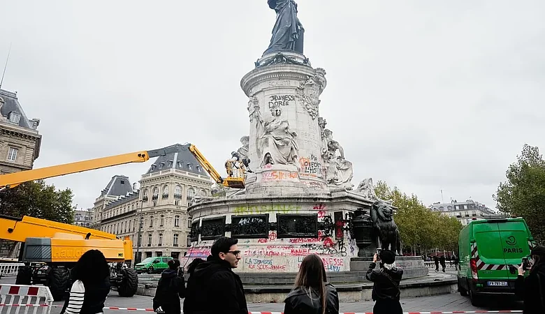 Francia: protestas persisten en París pese a prohibición judicial y fuerte operativo policial