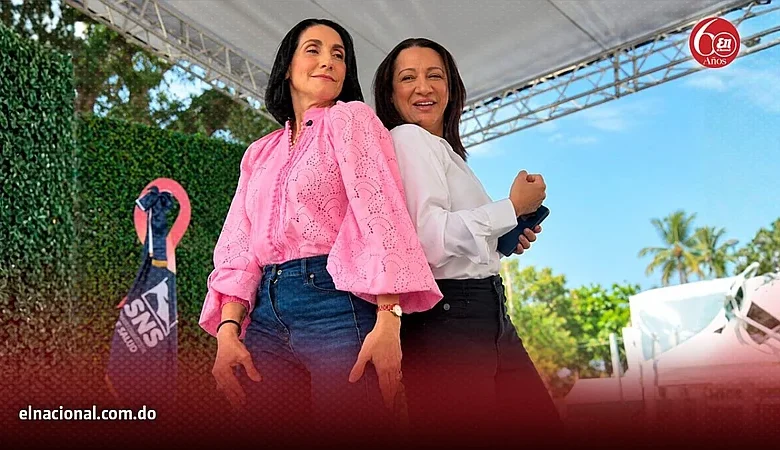 Raquel Arbaje se suma al reto 'Dame Hombro' durante aniversario de ChequéateRD
