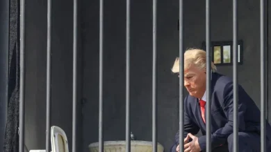 Teherán usa celda con figura de Trump para denunciar 'crímenes de guerra'