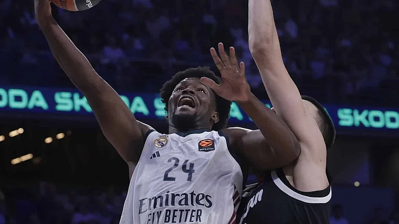 Andrés Feliz brilla con 26 puntos en la victoria del Real Madrid sobre el Villeurbanne