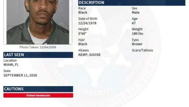 DNCD y alguaciles de EE.UU. capturan en el Distrito Nacional a fugitivo buscado en Florida