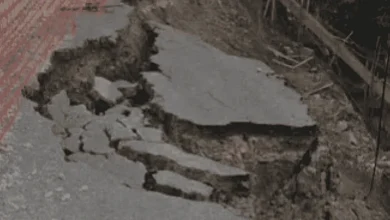 Cierre vial y desvío en Pedro García por riesgo para 31 viviendas