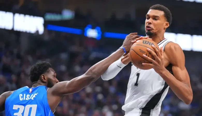 Spurs logra primera victoria de la temporada con Wembanyama y Harper