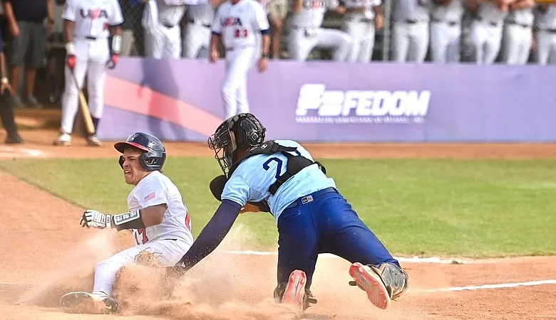 Dura derrota de Dominicana 16-1 ante Estados Unidos en el Panamericano Sub-18