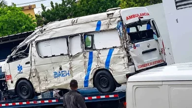 Muerte de enfermera en accidente de ambulancia del CRUE en Barahona: lo que se sabe del traslado del niño herido
