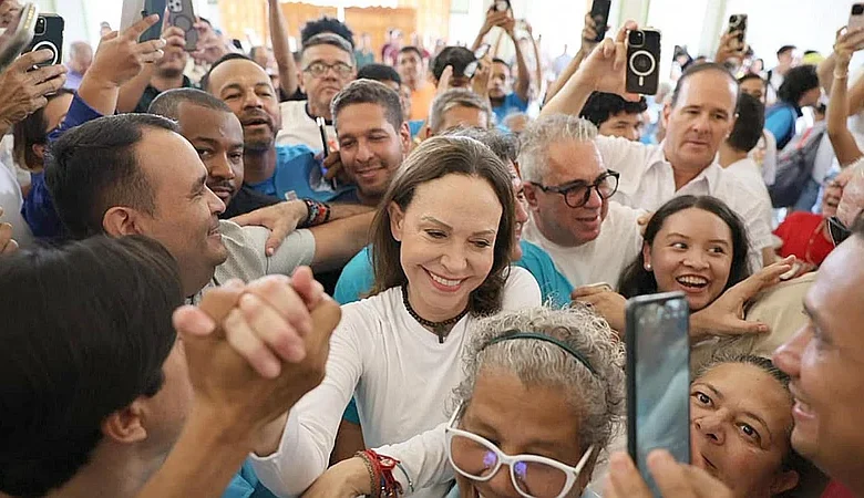 Rubio dice que EE. UU. hizo posible el regreso de Machado a Venezuela