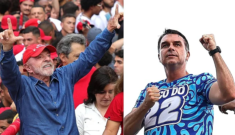 Brasil: Flávio Bolsonaro supera a Lula con el 14,29 % de las urnas escrutadas