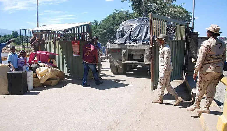 Aduanas y empresarios priorizan seguridad fronteriza; exportaciones a Haití siguen estables