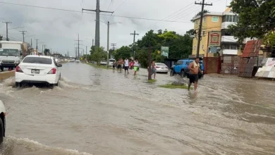 Indomet extiende alerta por lluvias hasta la madrugada del miércoles; Barahona y el Sur entre las provincias bajo aviso