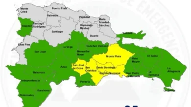 COE baja a cinco las alertas amarillas y mantiene 17 provincias en verde por vaguada