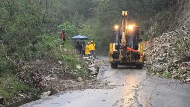 Lluvias en La Horma: derrumbes y cortes eléctricos, pero alivio para agricultores de Ocoa
